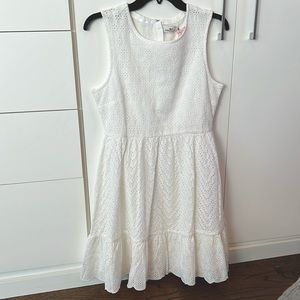 NWT Vineyard Vines Allamanda Eyelet Dress - White - Size 4